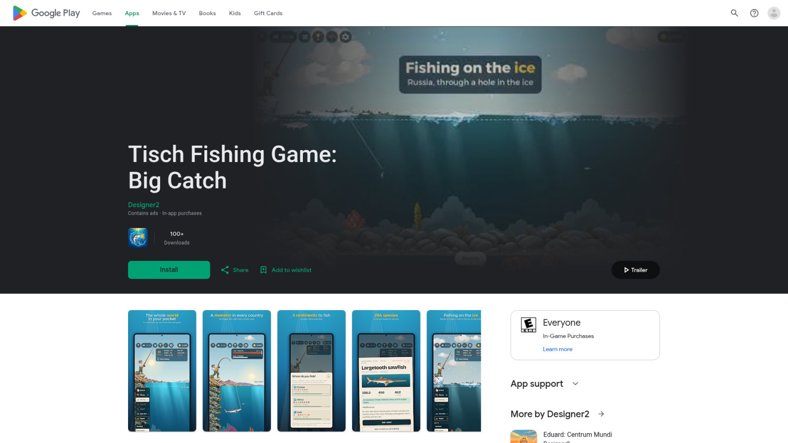 Big Catch! dépasse 500 téléchargements sur Google Play